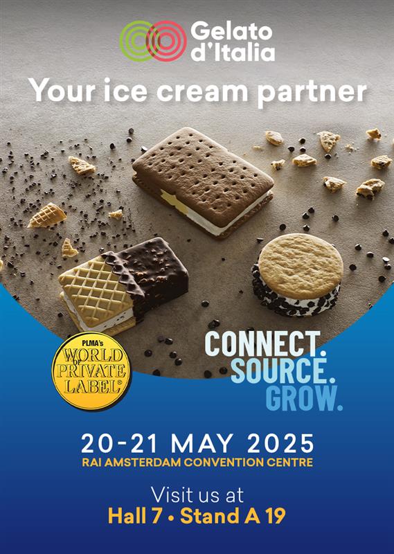 Gelato d’Italia partecipa a PLMA 2025 ad Amsterdam